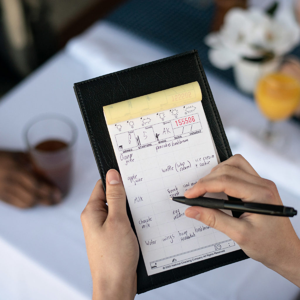 Server Pad Waiter Pads for Restaurants | Durable Server Notepads