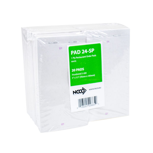 PAD 24 SP One Ply White OrderPAD
