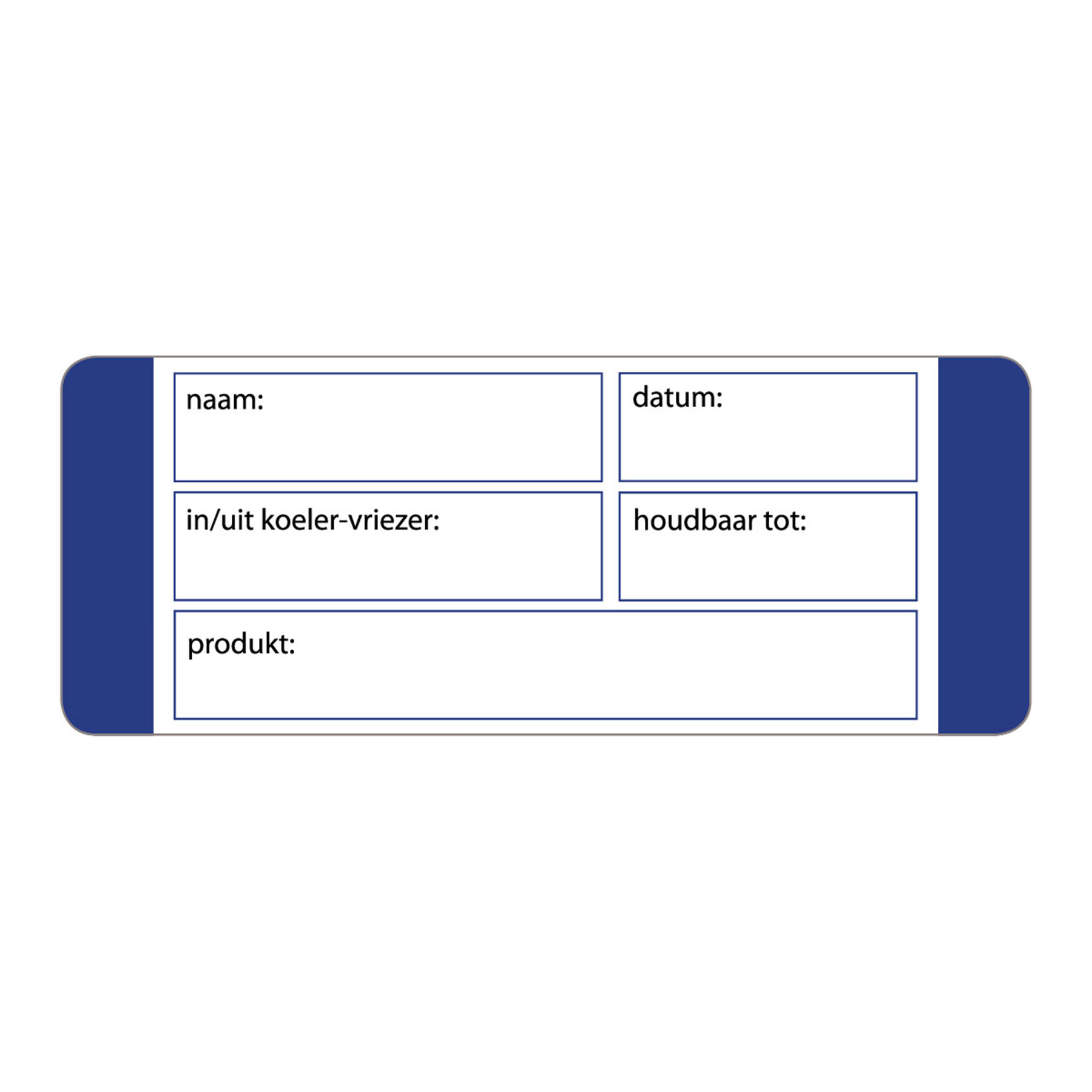 35mm (1.3") Dutch Removable Colour-Coded Labels - Image 2
