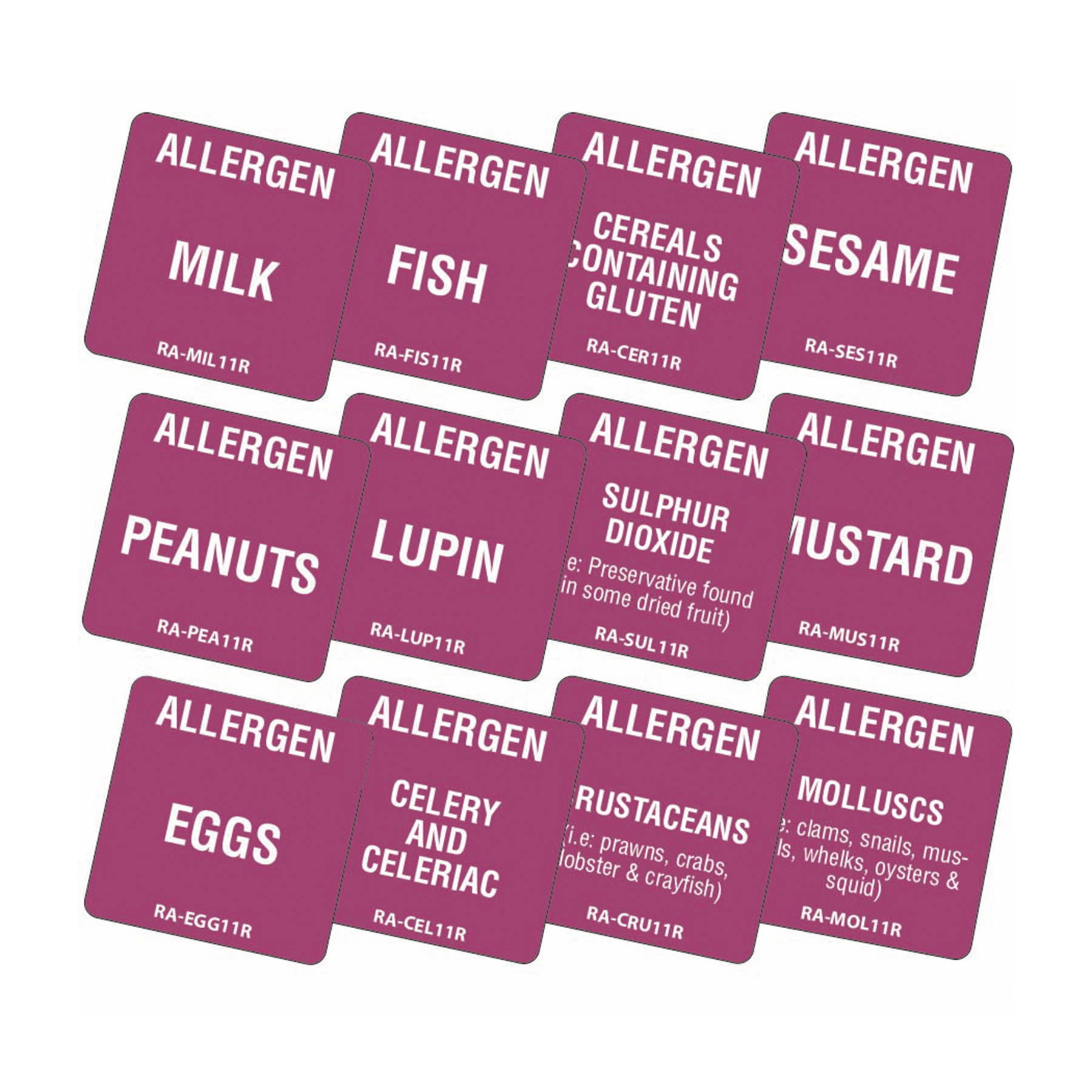 NCCO International Product Food Safety Labels, Food Safety Products