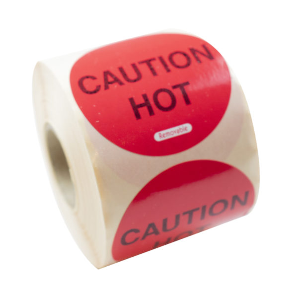 Sample Hot Label Label NCCO International Product | Food Safety Labels, Food Safety Products ...