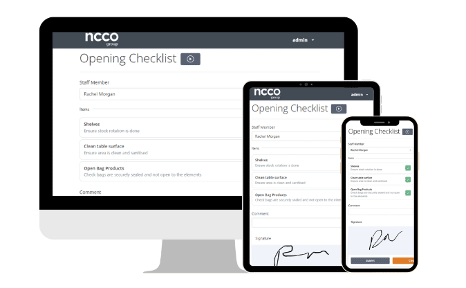 Task Manager kitchen_management_system_Forms _Checklists